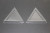 Plastic Deksel Driehoek 10,2x7,8x1,5cm (100 stuks) [CLT4]