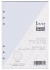 Agenda Vulling A5 Dotted, 6 Rings, Wit (1 st) [BOP-A5DW]