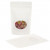 Stazakken Composteerbaar Kraft Wit met ovaal Venster 14,9x8,9x23,2cm | 312 gram (100 stuks) [ZBGEO7W]