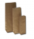Blokbodemzakken Kraft Bruin 6x3,3x17cm vetvrij gevoerd 60 + 40 g/m² (100 stuks) [PABB617]