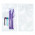 Gripzakken Transparant/Wit 17,8x30,5cm (100 stuks) [HZB8CW]