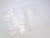 Draagtassen Plastic Frost 20,3x25,4cm Versterkte Handgreep - PE 45 Micron (50 stuks) [H810FT4]