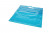 Draagtassen Plastic Blauw 22,9x8,2x18,4cm 75 Micron (100 stuks) [ZH13BL5]