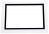 Passepartout Dubbeldik Super Wit/Zwart 20,3x25,4cm met 10,1x15,2cm Venster (25 stuks) [MD30008]