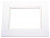 Passepartout Dubbeldik Super Wit/Super Wit 27,9x35,6cm met 20,3x26,25cm Venster (25 stuks) [MD30025]