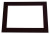 Passepartout Zwart 20,3x26,7cm Venster - Buitenmaat 27,9x35,6cm Conserveringskwaliteit (25 stuks) [MS30022]