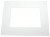 Passepartout Super Wit 20,3x26,7cm Venster - Buitenmaat 27,9x35,6cm Conserveringskwaliteit (25 stuks) [MS30028]