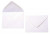 Enveloppen Wit 9,4x6,8cm Premium Opaak (50 stuks) [E150]