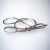 Versierelastiek Metallic Zilver 35,5cm (50 stuks) [14MS]