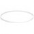 Versierelastiek Vinyl Stretch Transparant 30,5cm (50 stuks) [12CVL]