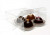 Plastic Doosjes voor "chocolade" Truffels 10,8x4,1x10,8cm met Interieur (100 stuks) [CNDY194]