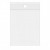 Gripzakken met Ophanggat 12,5x20,5cm Kristalhelder PP 75 Micron (100 stuks) [Z3R48]