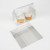 Zakkenset voor 2 Mini Cupcakes 12,7x5,7x12,7cm (100 stuks) [CBG8]