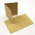 Kaarten Goud-Groen 14x10,8cm (50 stuks) [PC211]