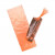 Plastic Zakken Oranje 19,1x53,3cm voor Mailings (100 stuks) [NPB3O]