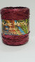 Krullint Raffia Metaal Bordeaux200 meter (1 rol) [HV-RAM200BU]