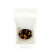Witte kraft stazak met gripsluiting en ovaal venster 10.2 x 6 x 15.2cm (100 Pieces) [ZBGO2WK]