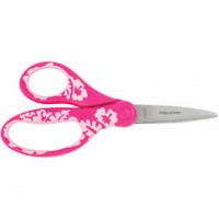 Kinderschaar, l: 15 cm, b: 8 cm, 1 stuk, roze [HOB-1027421]