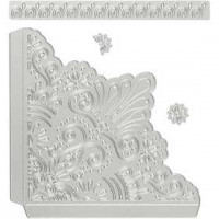 Stans- en embossing mallen, afm 14x14 cm, afm 14,5x1,5 cm, 1 stuk [HOB-117488]
