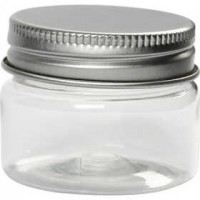 Potje met schroefdop, h: 35 mm, d: 45 mm, 10stuks, 35 ml [HOB-13178]