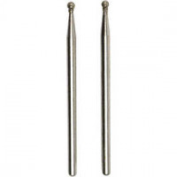 Graveerstift diamant, afm 1,8 mm, kogel, 2stuks [HOB-15122]