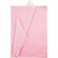 Tissue papier, vel 50x70 cm,  14 gr, lichtroze, 25vellen [HOB-20088]