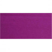 Crepepapier,  50x250 cm, violet, 10vouw [HOB-20884]