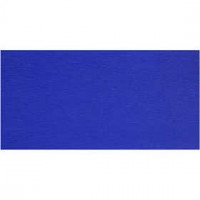 Crepepapier,  50x250 cm, blauw, 10vouw [HOB-20886]