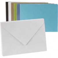 Gekleurde enveloppen, afm 11,5x16 cm,  100 gr, 100div [HOB-217010]