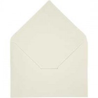 Enveloppen, off-white, afm 11,5x16 cm,  100 gr, 10stuks [HOB-217021]
