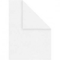 Structuurpapier, wit, A4 210x297 mm,  100 gr, 20vellen [HOB-218001]