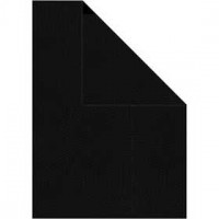 Structuurpapier, zwart, A4 210x297 mm,  100 gr, 20vellen [HOB-218002]