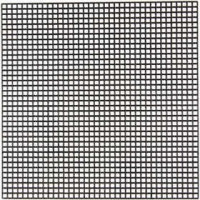 Kruissteken plastic, afm 14x14 cm, gatgrootte 3x3 mm, zwart, 5vellen [HOB-219440]