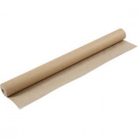 Kraft papier op rol, b: 96 cm,  130 gr, bruin, 30m [HOB-21984]
