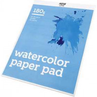 Aquarelblok, A3 297x420 mm,  180 gr, wit, 20vellen [HOB-22106]