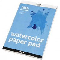 Aquarelblok, A5 148x210 mm,  180 gr, wit, 20vellen [HOB-22108]