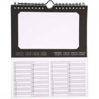 Internationale verjaardagskalender, afm 19x23 cm, 180 gr, 5 stuks [HOB-23276]