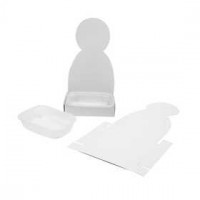 Waterkersbakje met figuur, persoon, h: 20 cm, 6sets [HOB-233441]