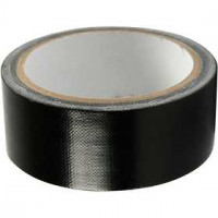 Canvas tape, b: 38 mm, zwart, 25m [HOB-24646]