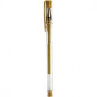 Gelpen, lijndikte: 0,8 mm, goud, 6stuks [HOB-25107]