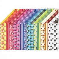 Color Bar karton, A4 210x297 mm,  250 gr, bedrukt, 16div vellen [HOB-26320]