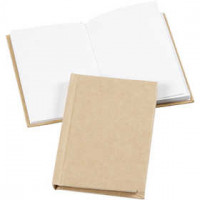 Notitieboek, A7 7,5x10,5 cm, dikte 8 mm, bruin, 1stuk [HOB-26369]