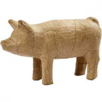 Varken, h: 8 cm, l: 14 cm, 1stuk [HOB-26686]