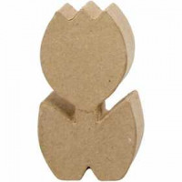 Tulp, h: 19 cm, diepte 3 cm, 1stuk [HOB-26742]