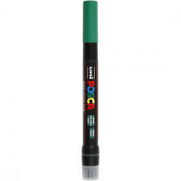 Uni Posca Marker, lijndikte: 1-10 mm,  PCF350 , green, kwast, 1stuk [HOB-271036]