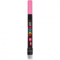 Uni Posca Marker, lijndikte: 1-10 mm,  PCF350 , pink, kwast, 1stuk [HOB-271056]