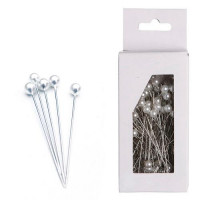 Spelden met knop 6 mm Wit [IFS-27500]