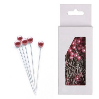 Spelden met knop 6 mm Zachtrose [IFS-27585]