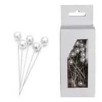 Spelden met knop 8 mm Wit [IFS-27600]