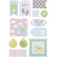 Labels, afm 20-50 mm, baby, 1vel [HOB-27692]